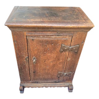 Boeren Spinde Farmer's Pantry Cupboard in Oak, 18th Century For Sale