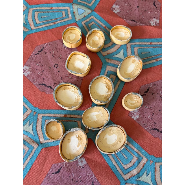 Antique Italian Grand Tour Plaster Intaglios of Roman Emperors & Classical Figures - Set of 12 (Group #12) For Sale - Image 12 of 12