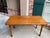 Late 20th Century Vintage English Pine Farmhouse Dining Table Country Kitchen Island For Sale - Image 5 of 18