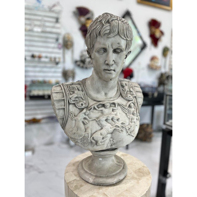 Bust of Caesar For Sale - Image 9 of 10