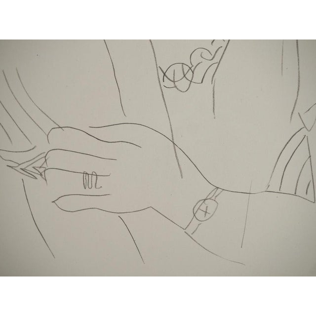 Modern Henri Matisse, La muse distraite, Lithograph For Sale - Image 3 of 6