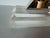 1990s 1990's Vintage Postmodern Geometric Abstract Lucite & Stainless Steel Table Sculpture, Signed For Sale - Image 5 of 12