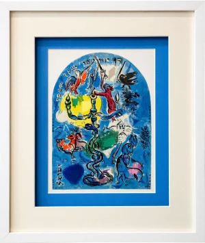 Modern Marc Chagall Lithograph Limited Edition "Dan"