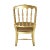 French Gold Leaf Chiavari Style Chair, 1960s For Sale - Image 3 of 7