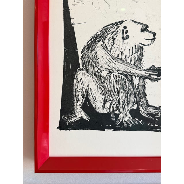 Contemporary After Pablo Picasso “Eaux-Fortes Originales Pour Les Textes De Buffon” Suite of Twelve Framed Lithographs 1970s For Sale - Image 3 of 5
