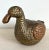 Large Sergio Bustamante Style Vintage Metal Sitting Duck For Sale - Image 11 of 12