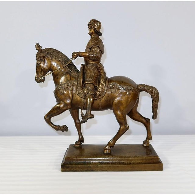 After Verrocchio, Le Colleone, Late 1800s, Bronze For Sale - Image 5 of 18