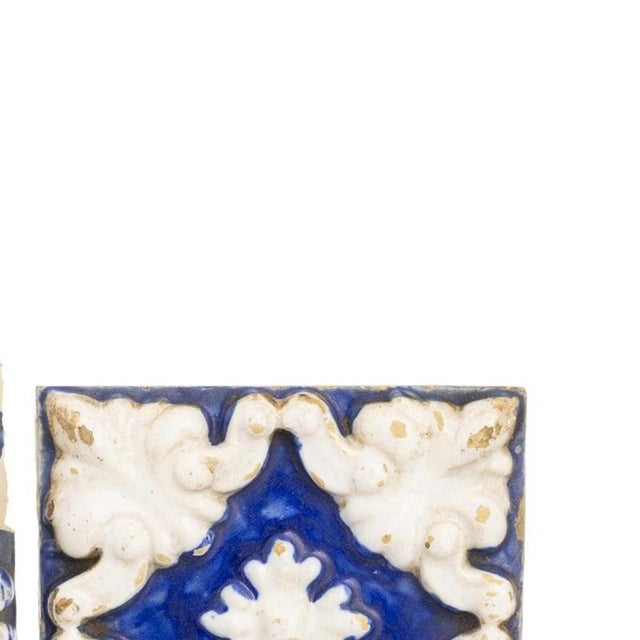 Earthenware Tiles, 19th Century, Set of 2 For Sale - Image 4 of 6