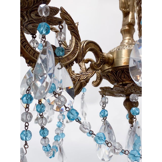 Vintage Spanish Bronze Chandelier Chairish