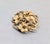 Napier Vintage 1960s Signed Napier Goldtone Ivy Brooch For Sale - Image 4 of 6