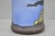 Antique Nippon Hand Painted Blue Halloween Pattern Porcelain Wine Jug W/ Cork For Sale - Image 13 of 18
