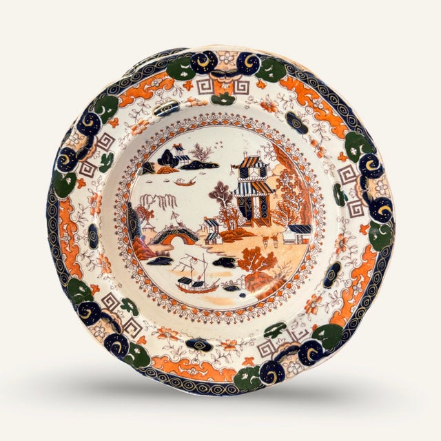 Late 19th Century Mason’s Ironstone “Pekin Japan” Imari Pattern- 29 Pieces For Sale - Image 6 of 11