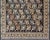 Colorful Blue Antique Persian Hamadan Rug With All-Over Tribal Motifs 4'0 X 5'5 For Sale - Image 9 of 11