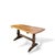 Brown Refectory Plank Top Dining Table in Blonde Elm and Beech from Ercol, 1960s For Sale - Image 8 of 11