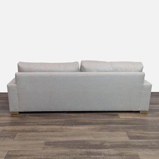 2010s Restoration Hardware Maxwell Modern Loveseat For Sale - Image 5 of 8