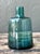 Vintage Small Teal Glass Vase For Sale - Image 12 of 12