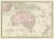 Antique map titled 'General Map of Australia'. Large map of Australia. This map originates from 'Atlas of Modern Physical...