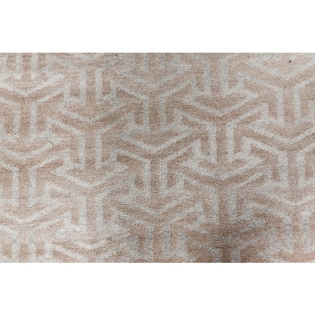 Modern Modern Terra Rug in Natural Wool by Doris Leslie Blau For Sale - Image 3 of 8