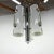 1970s Mid-Century Italian Space Age Chrome and White Lacquered Metal Pendant Light, 1970s For Sale - Image 5 of 9