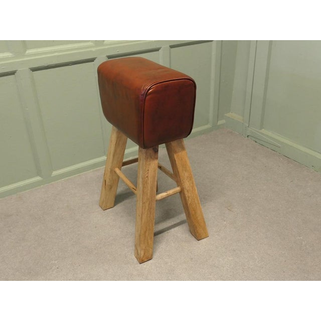 Quirky Bar or Kitchen Stool Pommel Horse An absolute must for the sporty enthusiast, designer like a single pommel horse...
