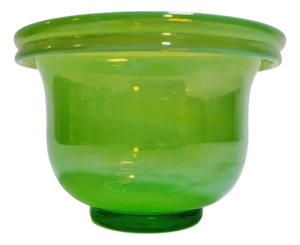 Vintage Glass Flower Pot, 1990s