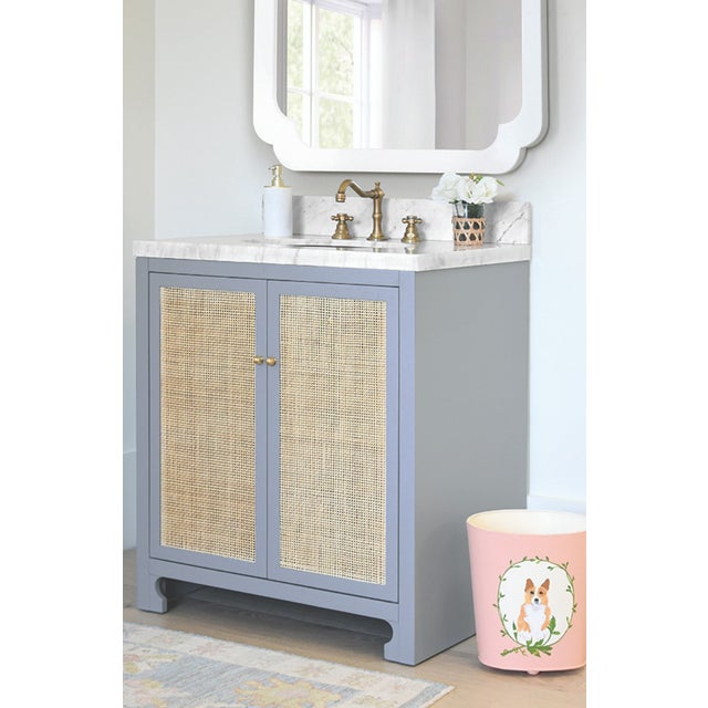 New special order item. Not vintage. With its bright and airy aesthetic, our Boyd vanity brings understated luxury to your...