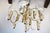 Vintage Brass and Crystal 9-Light Chandelier by Gaetano Sciolari for Sciolari, 1970s For Sale - Image 14 of 18