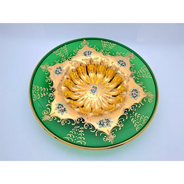 Murano Glass Tre Fuochi Centerpiece, 1970s For Sale - Image 10 of 10
