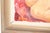 Sensual oil painting on canvas by artist Bernt Lauritzen. Signed "B. Lau." Frame dimensions: 78 x 89 cm; image area: 59 x...