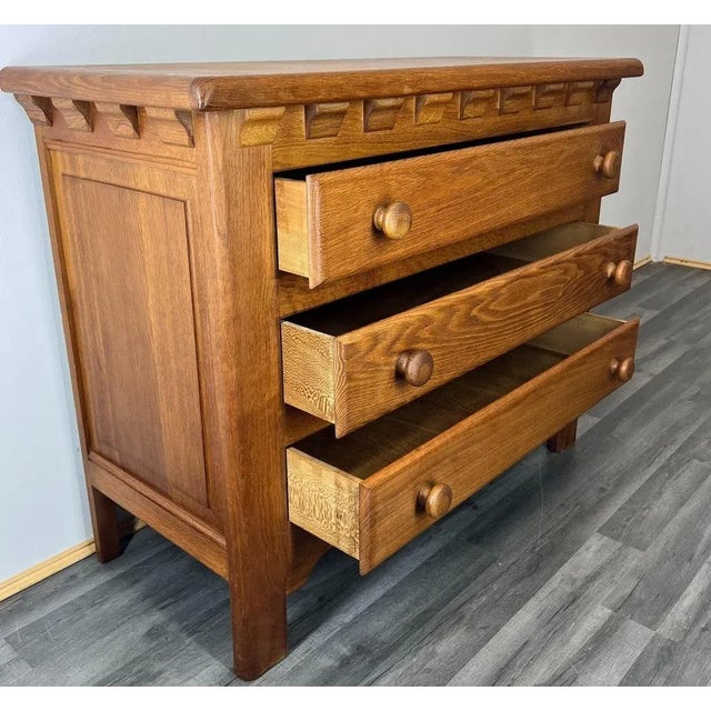 Vintage Chest of Drawers in Wood For Sale - Image 10 of 11