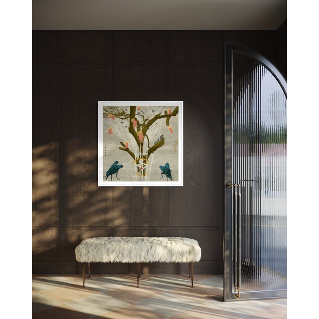 The Gift is a contemporary limited edition print from my Of a [Familiar] Nature series, created in 2025. Digitally hand-...