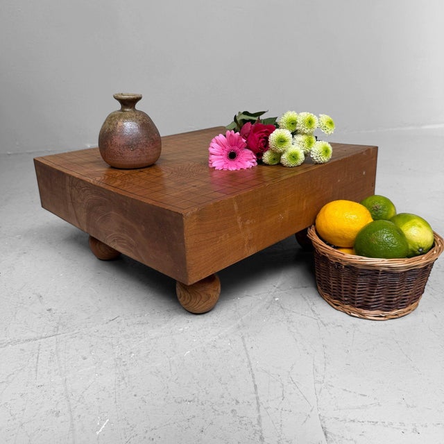 Black Vintage Japanese Goban Go Board, 1960s For Sale - Image 8 of 13