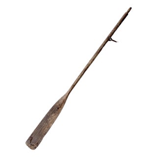 Vintage Wooden Oar For Sale