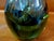Glass Signed 1968 Dominick Labino Emerald Green Luster Studio Art Glass Vase For Sale - Image 7 of 16
