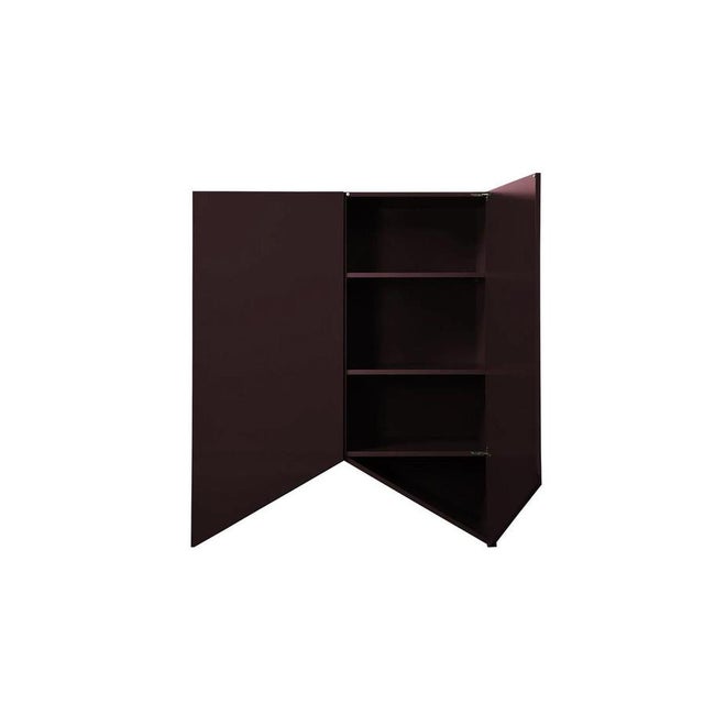 Bridges Cabinet in Aubergine Lacquer from Muller Van Severen For Sale - Image 3 of 13