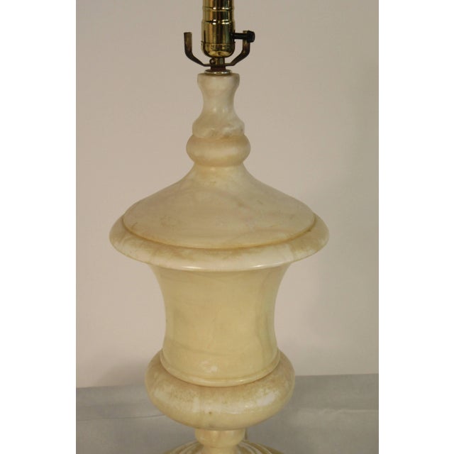 1940s 1940s Marble Urn Table Lamp For Sale - Image 5 of 11