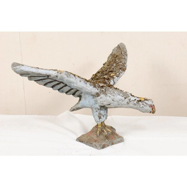 Mid 20th Century Mid 20th Century French Bird Garden Statue For Sale - Image 5 of 11