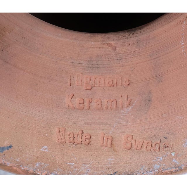 Vintage Ceramic Floor Lamp by M. Zawadzki for Tilgmans Sweden, 1965 For Sale - Image 16 of 17