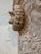 Rustic 1980s Pair Ram Head Bookends Faux Stone For Sale - Image 3 of 9
