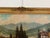 Large VTG Alpine Mountain Landscape Oil Painting European Cabin Framed Signed For Sale - Image 9 of 15