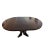 Gorgeous Evanson Dining Table with one extension leaf. The lacquered finish is timeless with silver accents. The top of...
