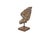 Antique Indian Carved Teakwood Horse Head Corbel featuring a stylized horse motif, traditionally used as an architectural...