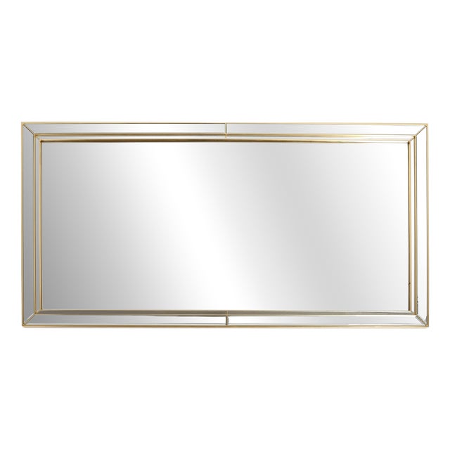 Large Hollywood Regency Mirror by Deknudt, Belgium, 1980 For Sale