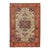 Late 19th Century Antique Sarouk Rug 4'6'' X 6'6'' For Sale