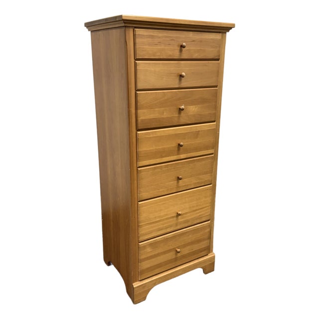 Shaker Style Workbench Collection Lingerie Chest of Drawers For Sale
