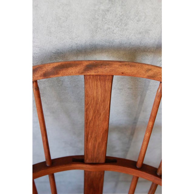 Early 19th Cabriole Leg Windsor Armchair For Sale - Image 10 of 12