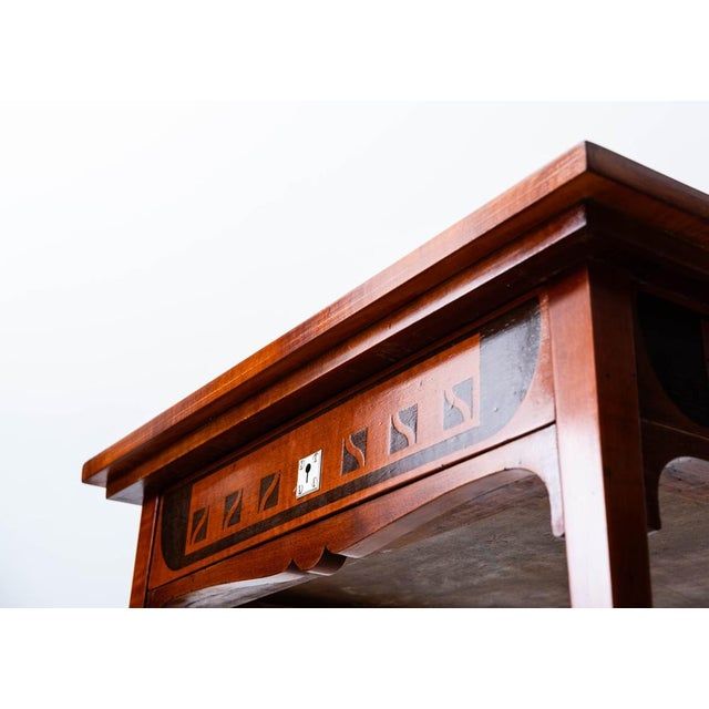 Original secessionistic table by Prof. Josef Hoffmann & Joseph Maria Olbrich, Vienna, 1900 For Sale - Image 11 of 18