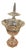 Vintage Crystal Candy Dish, 1930s For Sale