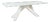 Big Table Dining Table in White Glass from Bonaldo For Sale