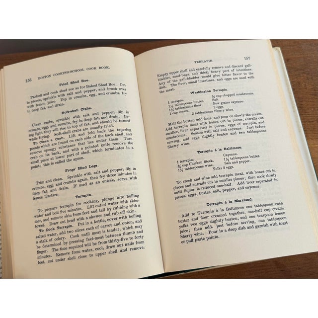 The Original Boston Cooking School Cookbook 1896 by Fanny Merritt Farmer For Sale - Image 10 of 12